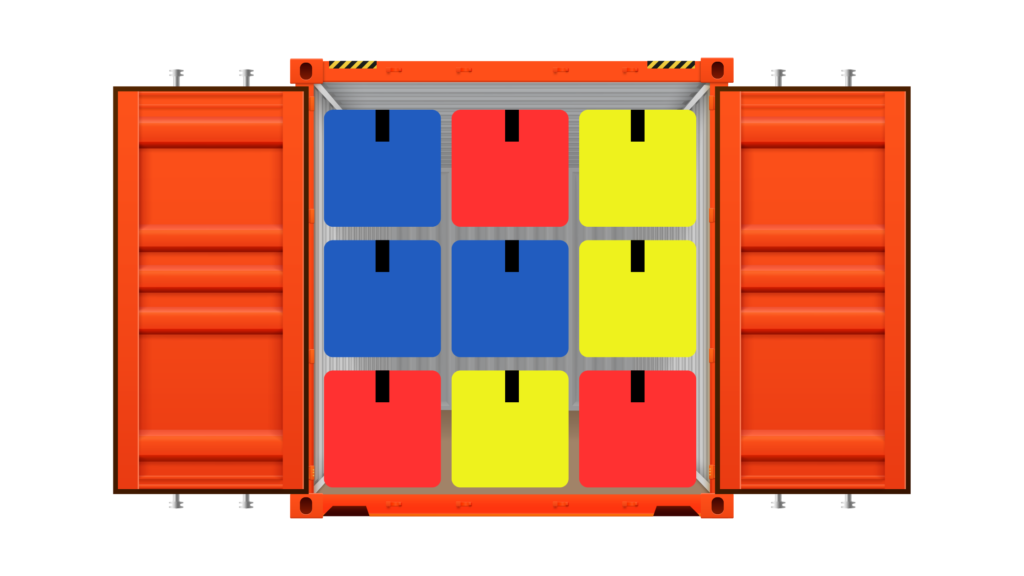 diagram of a lcl container