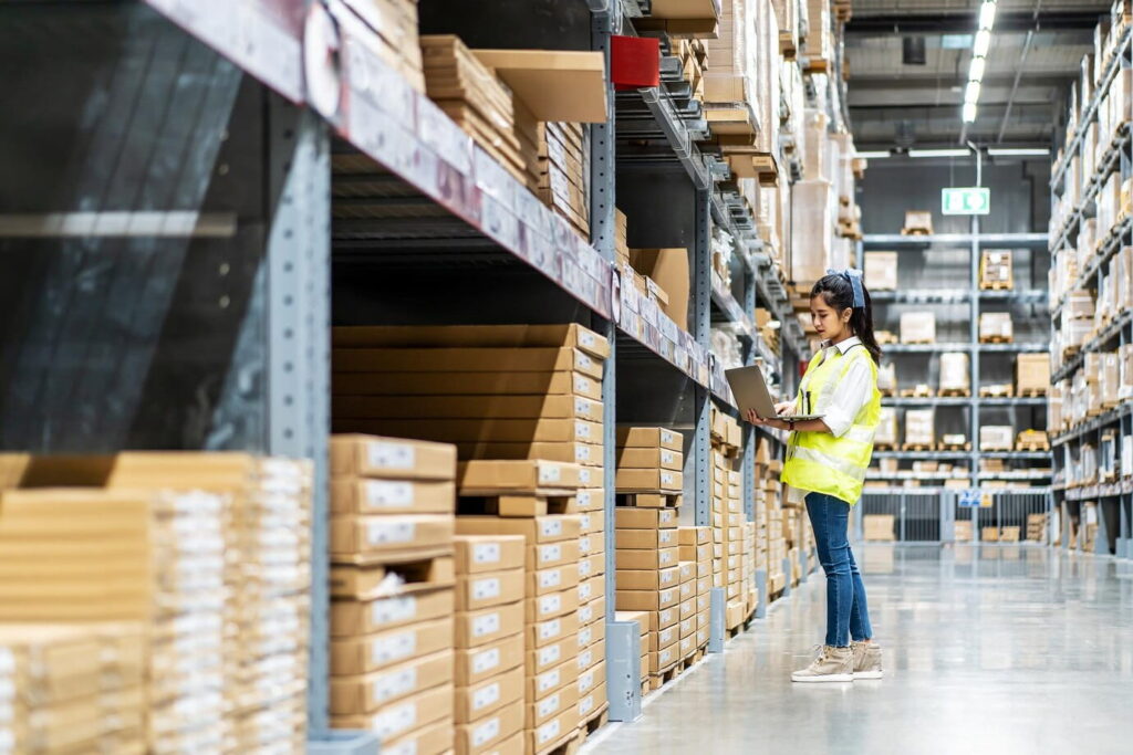 type of warehouse storage shelving systems